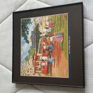Trolley Picnic Wall Art